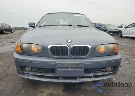 2001 BMW 325 Ci z USA, uszkodzony, nr VIN WBABS33481JY55427